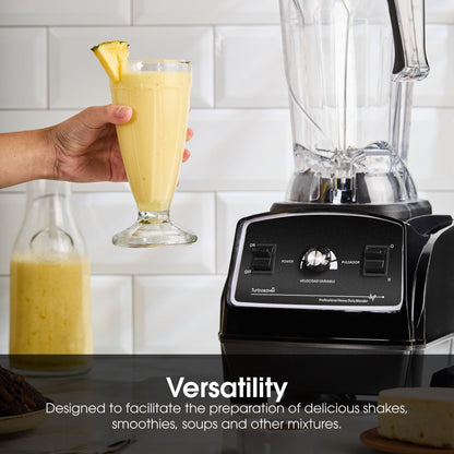Turbosaver TB79 Professional Blender 1800W – 3.5HP, 35,000 RPM, Commercial Grade, Ice Crushing, 85 oz Tritan Jar