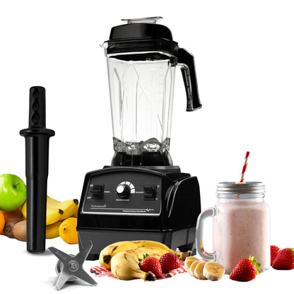 Turbosaver TB79 Professional Blender 1800W – 3.5HP, 35,000 RPM, Commercial Grade, Ice Crushing, 85 oz Tritan Jar