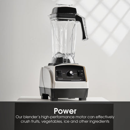 Turbosaver TB79 Professional Blender 1800W – 3.5HP, 35,000 RPM, Commercial Grade, Ice Crushing, 85 oz Tritan Jar